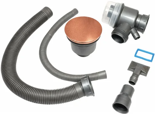Kitchen sink drain trap