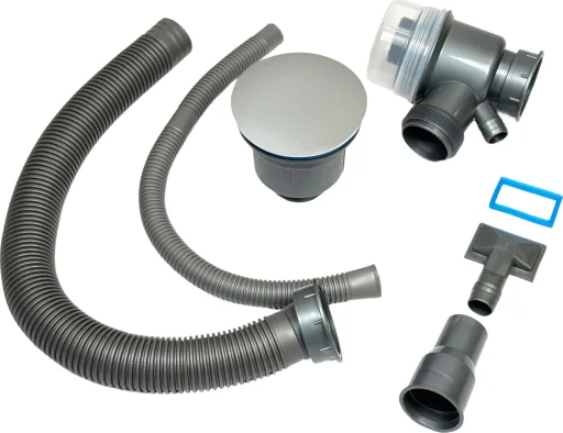 Kitchen sink drain trap