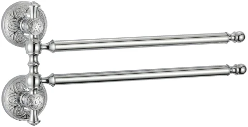 Swivel towel bar (2 arms)