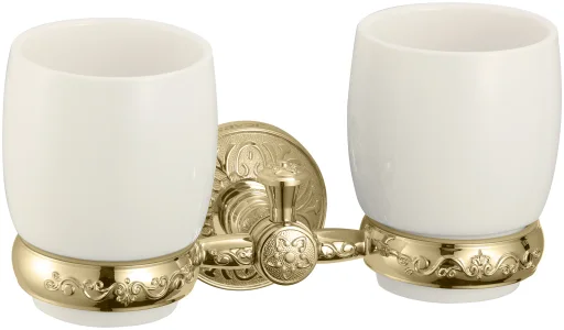 Double tumbler holder
