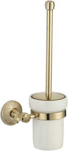 Toilet brush with holder