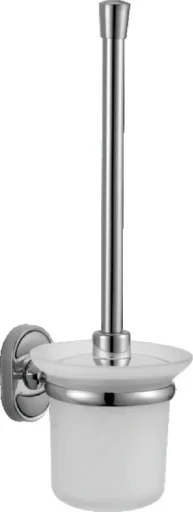 Toilet brush with holder