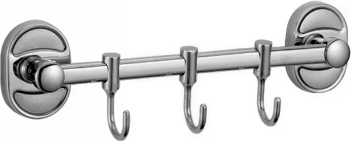 Hook rail (3 hooks)