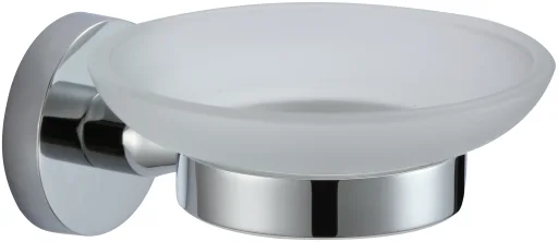 Glass soap dish