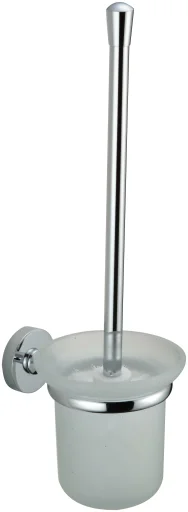 Toilet brush with holder