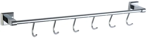 Hook rail (6 hooks)