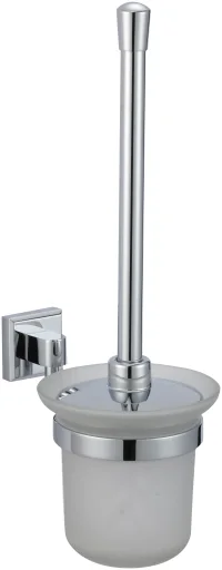 Toilet brush with holder