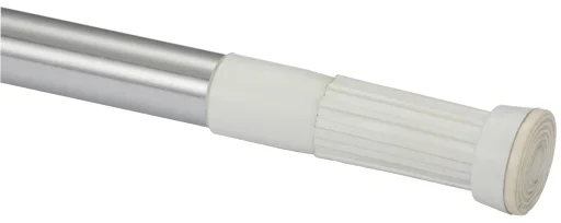 Telescopic shower curtain rod