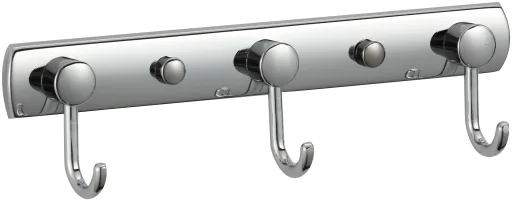 Hook rail (3 hooks)