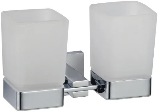 Double tumbler holder