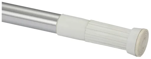 Telescopic shower curtain rod