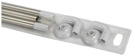 Universal shower curtain rod