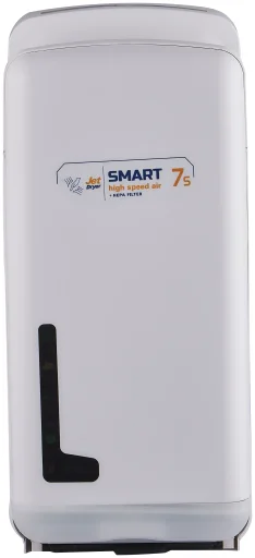 Dual-jet 3600W hand dryer with heat switch