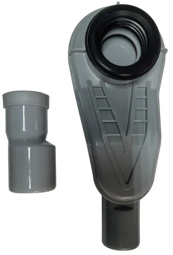 Floor drain trap (water-seal)
