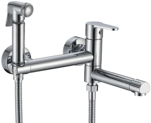 Bidet shower faucet