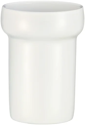 Ceramic toilet brush cup