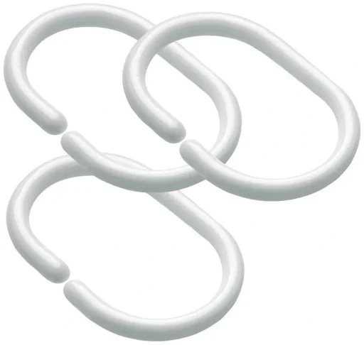 Shower curtain rings