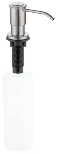 Built-in sink soap dispenser