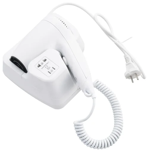 Wall-mounted hair dryer
