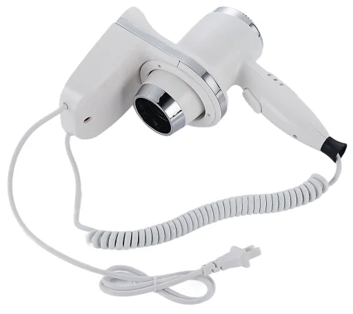 Wall-mounted hair dryer