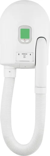 Wall-mounted hair dryer